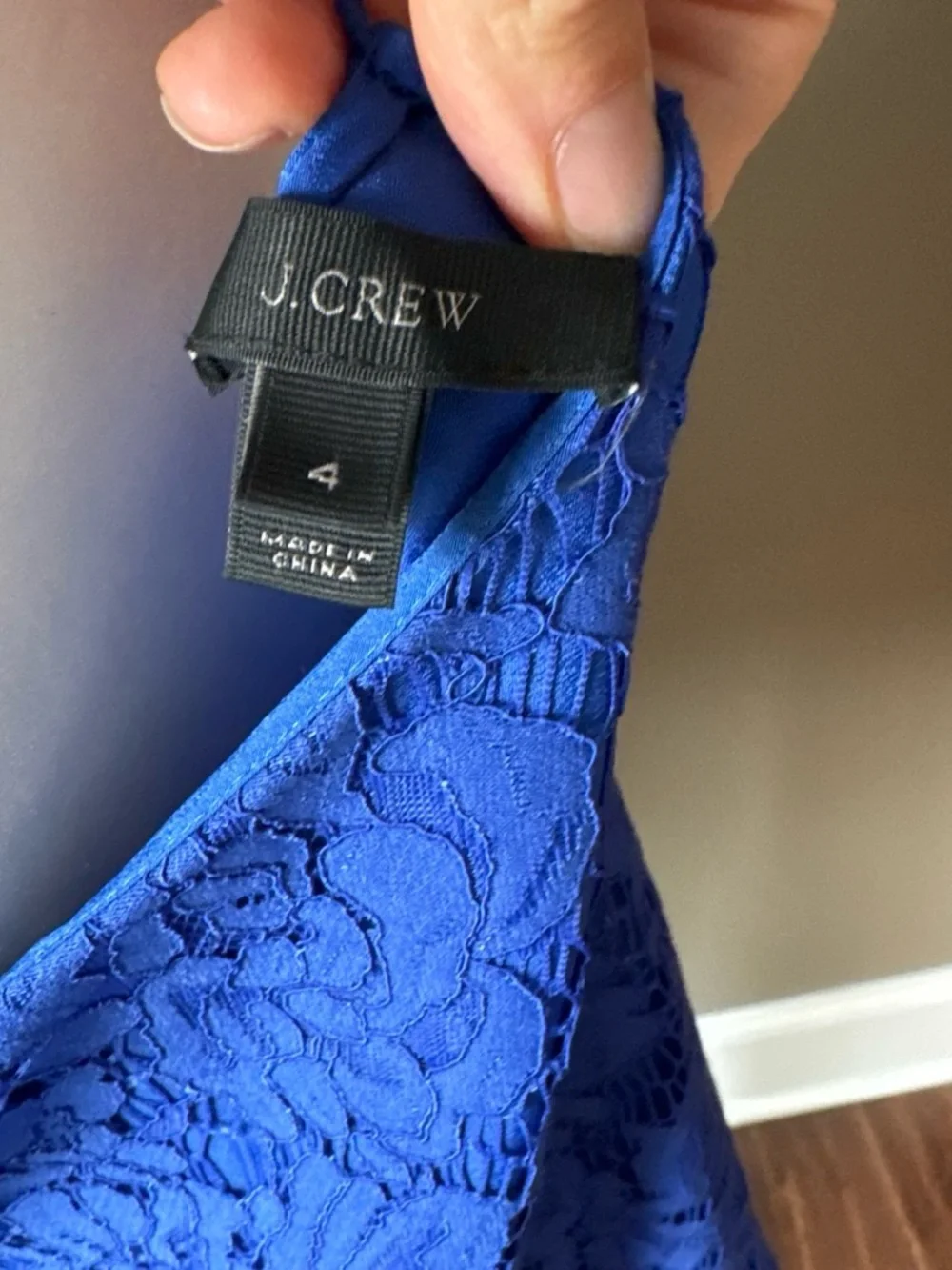 Blue Lace Camisole Top - Brand